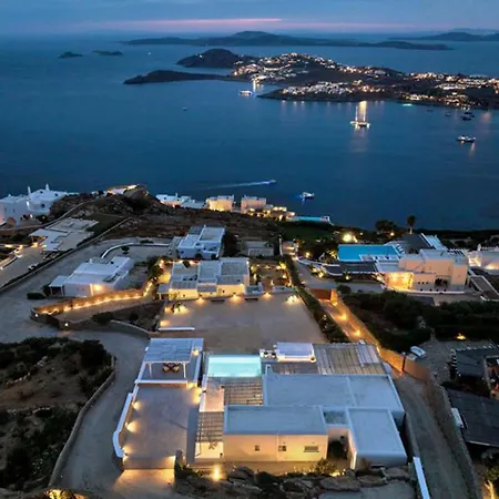 Stunning With Panoramic View Villa Psarou (Mykonos)